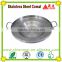 Stainless Steel Frying pan/fry pan/ double fry pan/grills/Mexico fry pan