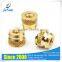 Free Sample Brass Threaded Inserts Brass Moulding Inserts Nuts M8