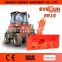 Qingdao Everun 1.5 Ton Agricultural Equipment Small Wheel Loader with Wooden Forks