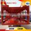 Heavy duty auto transport trailer with car transport hydraulic lift platform