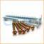 China Factory sales colored wood furniture screw