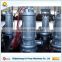 Electric submersible sewage pump with auto-coupling device