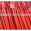 China high quality Green and red painted studded steel T post