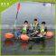 china supplier new style no Inflatable PC crystal transparent clear kayak