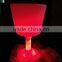 Rechargeable fashion wine cup shape Ice Bucket LED Bar Furniture / LED Light Wine Ice Buckets Indoor or Outdoor L120*W40*H40CM