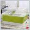 Double-deck plastic kitchen drain rack dishes water lid organizer bowl shelf