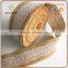 high quality jute ribbon with lace for decoration