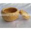 Funeral caskets and urns rattan basket made of bamboo banding