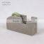 Fancy Concrete desk supplies packing tool cement mini tape dispenser