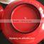 BPA-Free plastic 3pcs salad mixing bowl set with measuring line