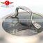 2016 new design high quality stainless steel steamer cooking pot with hollow handles and metal lid