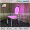 Aluminum led chair / luxury dining chair /banquet dining chair