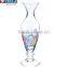 hebei hand made giant glass vase with pattern