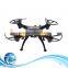 Popular 2.4G flying rc long distance drone remote control quadcopter with camera