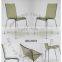 Modern home furniture acrylic dining chair, simple plastic design coffee chair