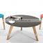 2015 Qing Dao Solid Wood Dining Table Sale With Strong Structure