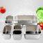 Stainless Steel Regular Food Container 1/2Gn Pan Resturant Equipment Gn Container Catering Food and Ice Cream Pan