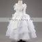 Retail children girls frock girl party dress baby princess tutu dress baptism rose collar baby girls gauze christening dresses