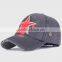 custom unstructured 6 panel distressed baseball hats