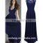 The new lace dress European sleeveless hollow sexy halter dress