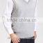 knitwear spring white cashmere vest waistcoat for men
