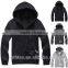 High quality plain sweatshirts,custom hooded zip up sweatshirts