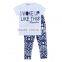 Pretty girl clothing sets street style very chic kids clothes sets