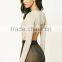 Shandao OEM Custom Brand Women Long Sleeve Plain Color Backless Blank Bodysuit