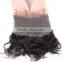 360 Lace Frontal Closure with Baby Hair Body Wave Virgin Brazilian Hair Around Lace Closure