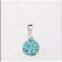 shamballa pendant silver jewelry #12