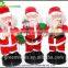 Santa Singing Plush santa popular talking electronic dancing santa toy