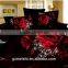 3D Red Rose Bedding Set 3d Comforter Set