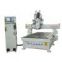 three workstages wood cnc router with two sides drlling head