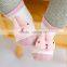 B40932A Wholesale 4 colors kids lovely 3 d carton floor socks