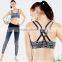 Printed Sports Fitness Quick Dry Bra