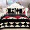 100% Polyester PV printed plush fleece fabric textile microfiber or sherpa quilt