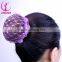 Girls Solid Black Hair Clip Snood Net Decorative Headwear Ballet Dance Hairnet For Bun