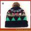 XJ01156/Winter knit hat with LED light / fashion chirstmas knit LED hat
