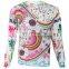High quality sublimation custom Polyester woolen sweater designs for children