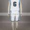 Rose Team-Free Shipping Kuroko's Basketball Daiki Aomine Teiko Middle School's basketball team Uniform White Number 6 Sexy Hallo