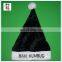 Christmas Party Adult Bah Humbug Black Santa Hats HPC-1039