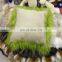 mongolian fur square soft pillow cushion cover throw pillow