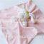 lovely plush baby comforter blanket various design accept OEM service CE pass