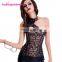 Fashion Pattern Sexy Women Mature Halloween Wear Tight Lacing Corset