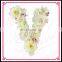 Aidocrystal Hanging Banner Articial Flowers Letter For Baby Shower Birthday Decoration