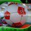 Customized Inflatable Football Shape Remote Control Blimp / Inflatable RC Zeppelin Model / RC Airship outdoor4m Diameter Blimp