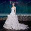 2015 Newest Design Sweetheart Neckline Tired Lace Appliqued Wedding Dresses Cascade Imported From China