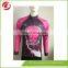 100% Polyester Colorful Women Cycling Jersey