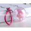 5 PCS Transparent Christmas Ball Hollow Plastic Sphere Ball Shaped Eternal Flower Ball Wedding Gift