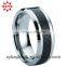 Good quality carved zinc alloy silver ring